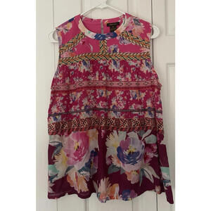 Vineet Bahl Rideriga Floral Tank Top Medium